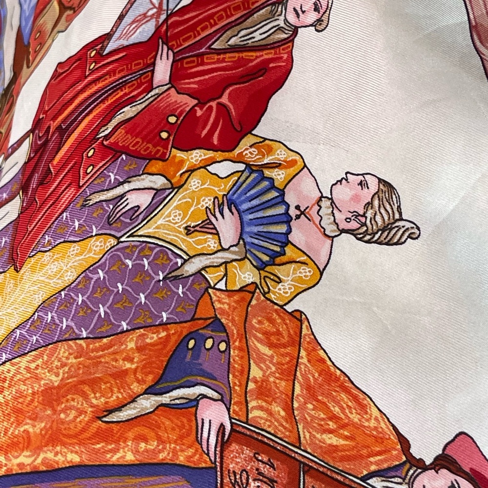 COPY - Hermès Turqveries En L’Honneur De Mr Le T. Silk Scarf. - Picture 7 of 16